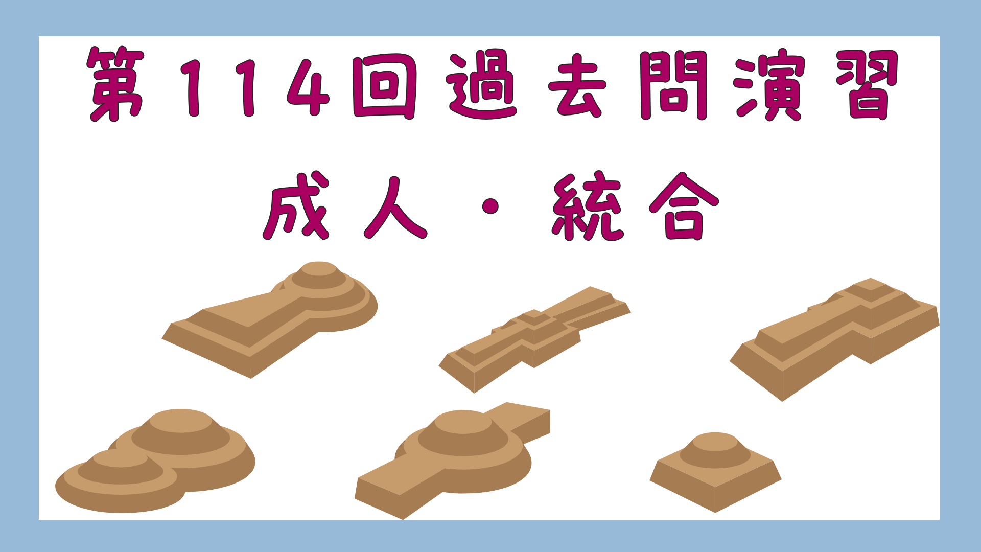 【全3回】第114回過去問演習_成人・統合