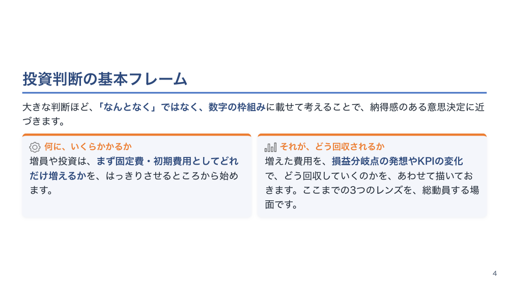 【全5回】ステーションの経営数値入門：損益・資金繰り・KPIの読み方