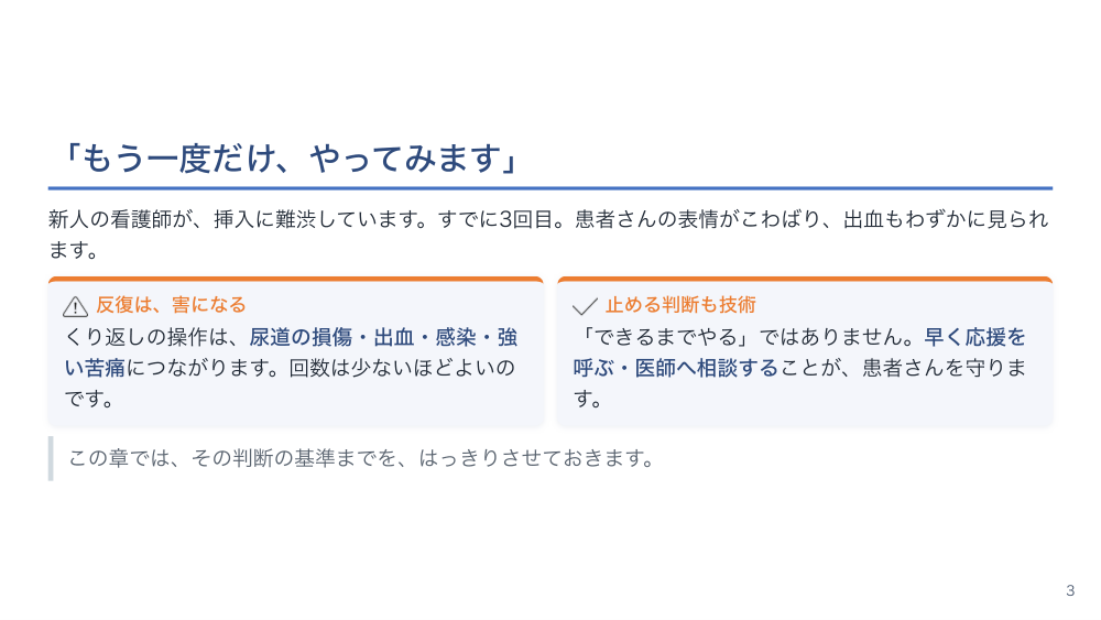 【全4回】泌尿器科外来の看護 導尿・カテーテル管理・検査介助