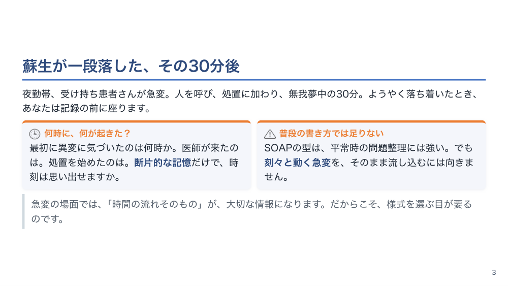 【全5回】看護記録の書き方