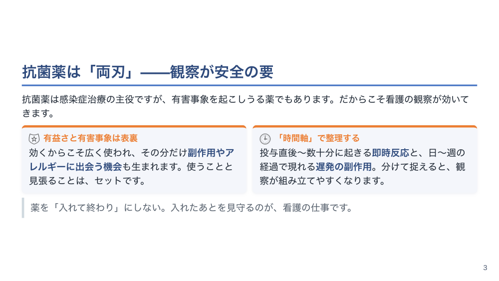 【全5回】抗菌薬の基礎